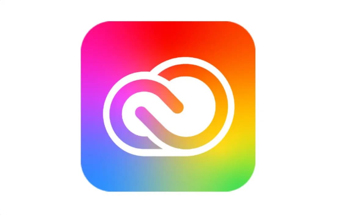 لوگوی Adobe Creative Cloud در کاتالوگ کارتین