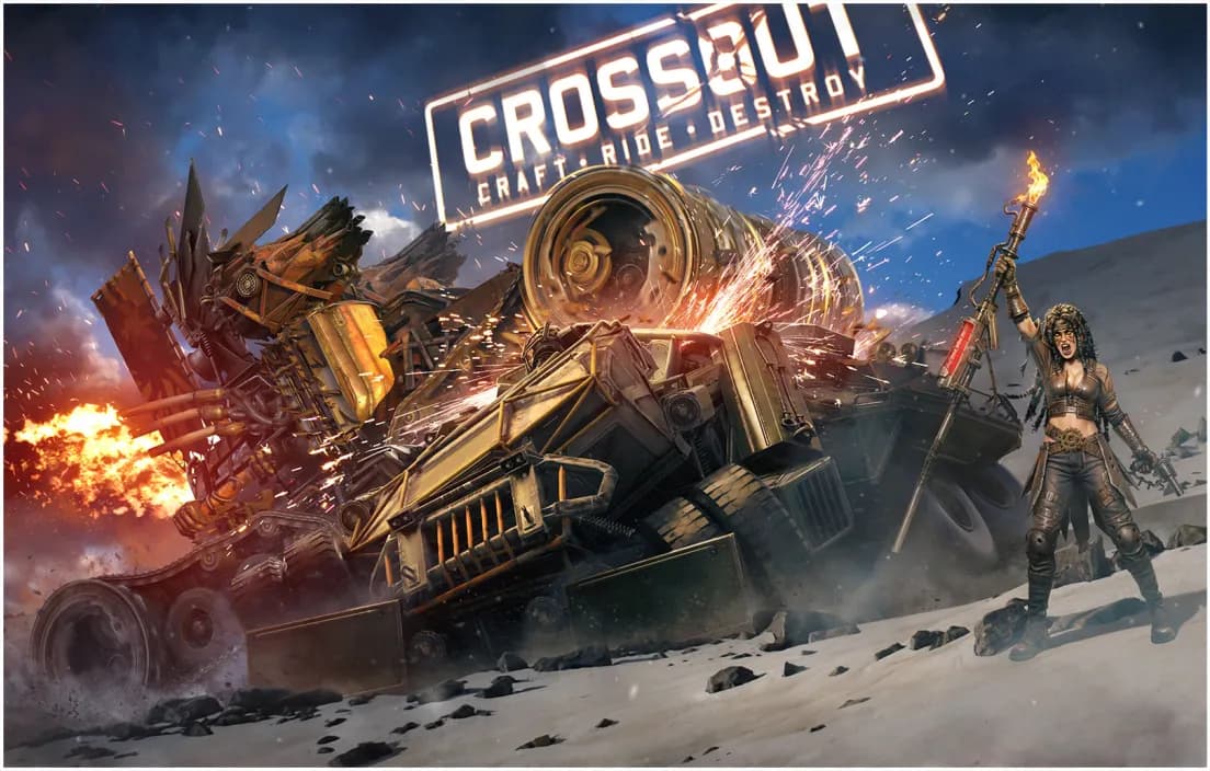 لوگوی Crossout در کاتالوگ کارتین