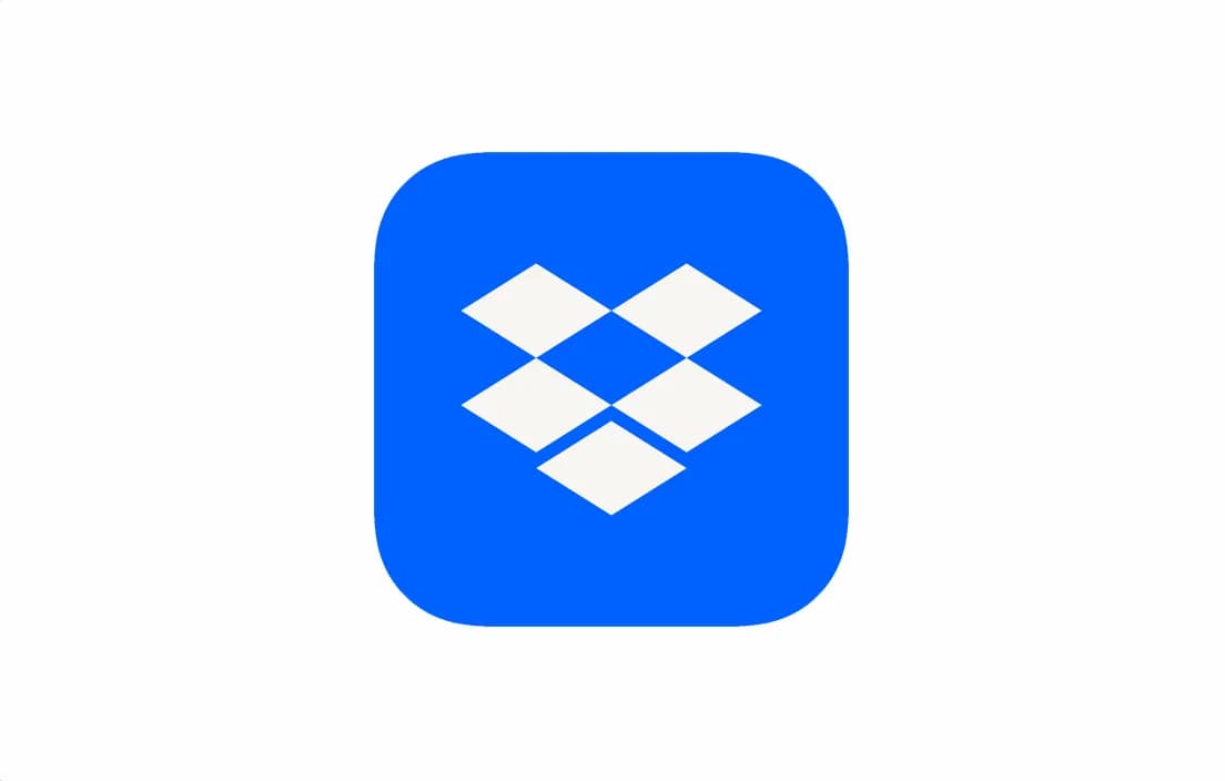لوگوی Dropbox در کاتالوگ کارتین