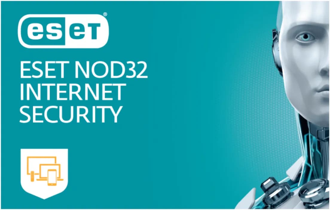 لوگوی ESET NOD32 Internet Security در کاتالوگ کارتین