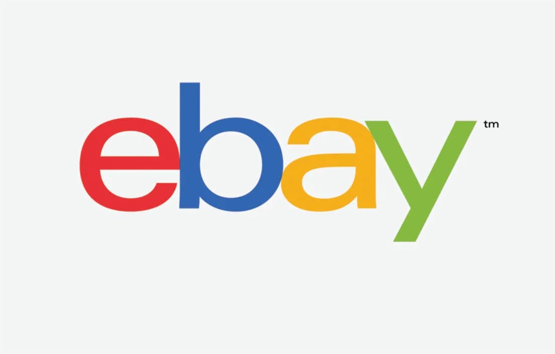 لوگوی Ebay در کاتالوگ کارتین