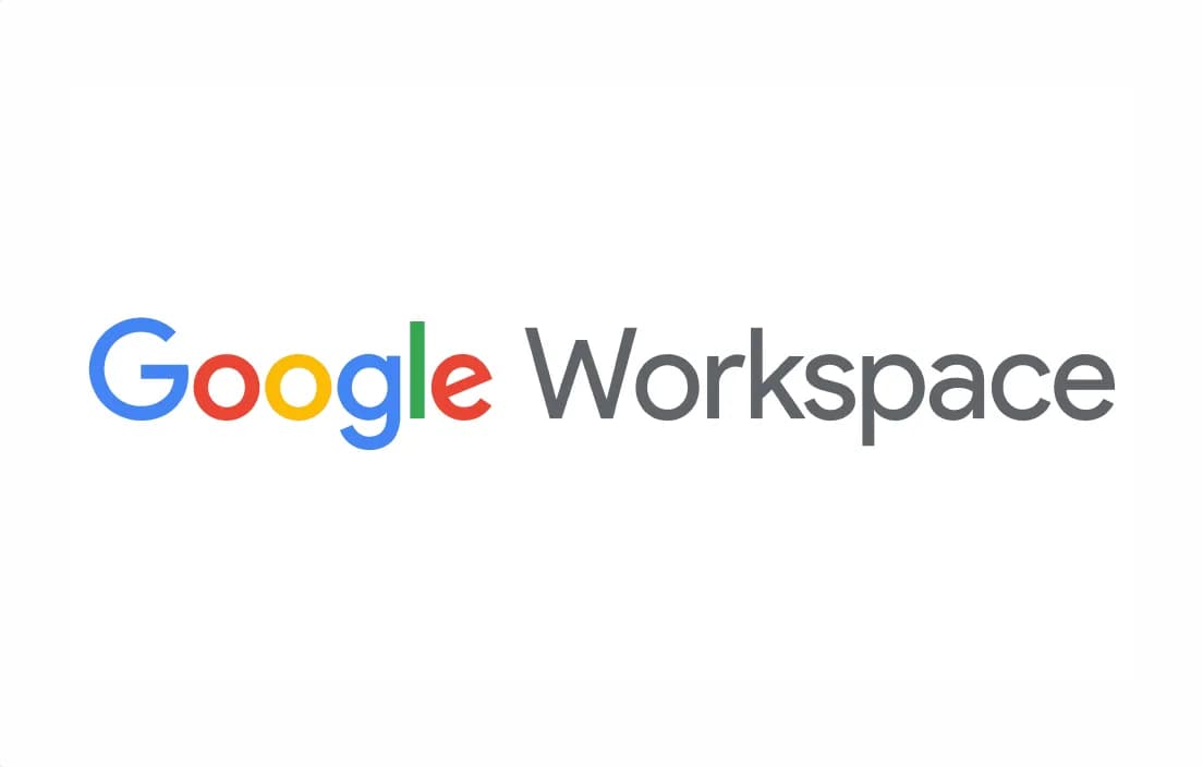 لوگوی Google Workspace در کاتالوگ کارتین