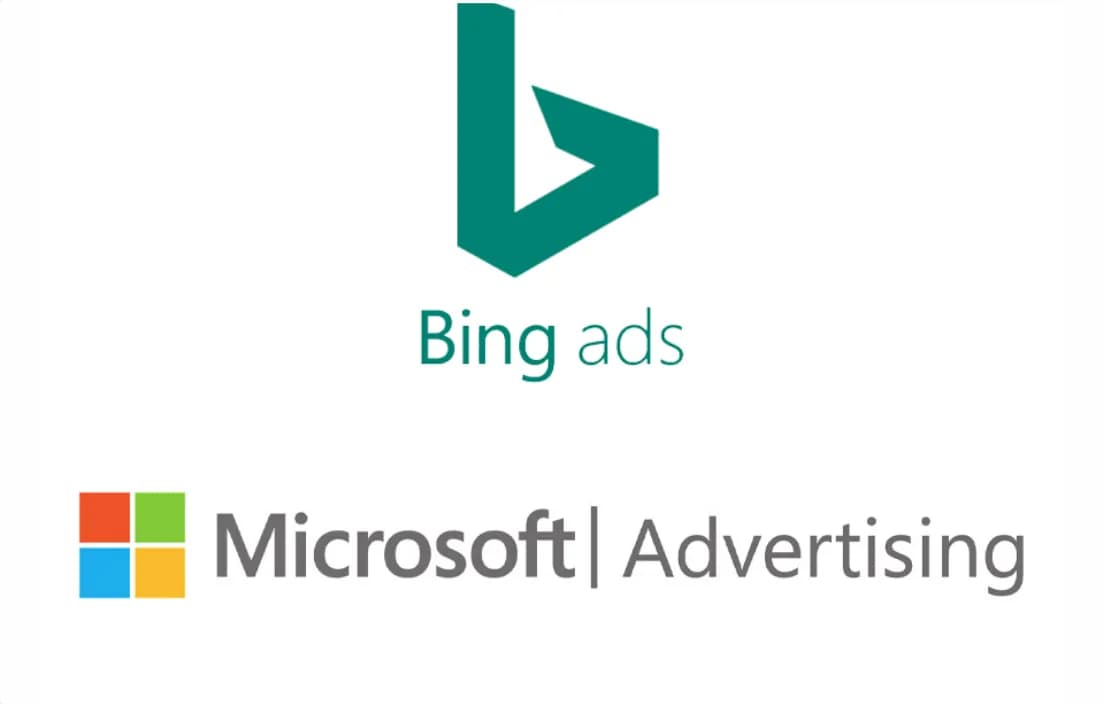 لوگوی Microsoft Advertising (Bing Ads) در کاتالوگ کارتین