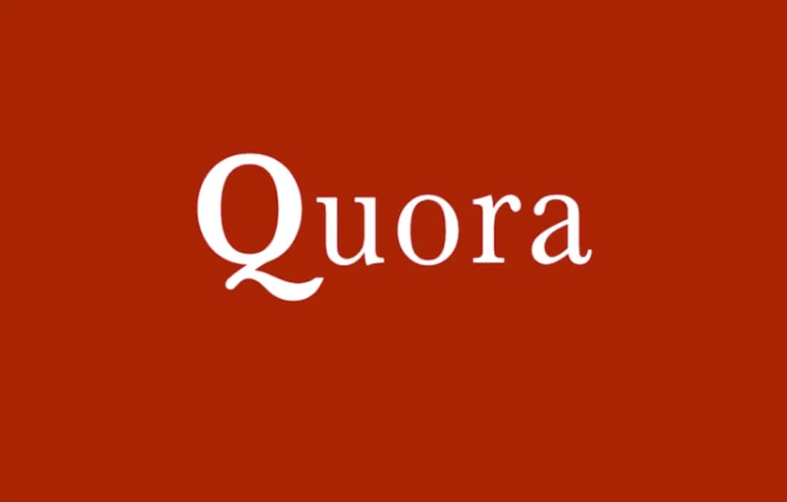 لوگوی Quora Ads در کاتالوگ کارتین