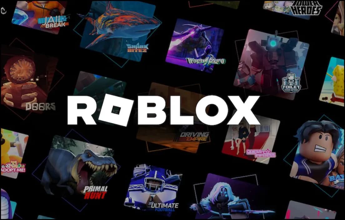 لوگوی Roblox در کاتالوگ کارتین