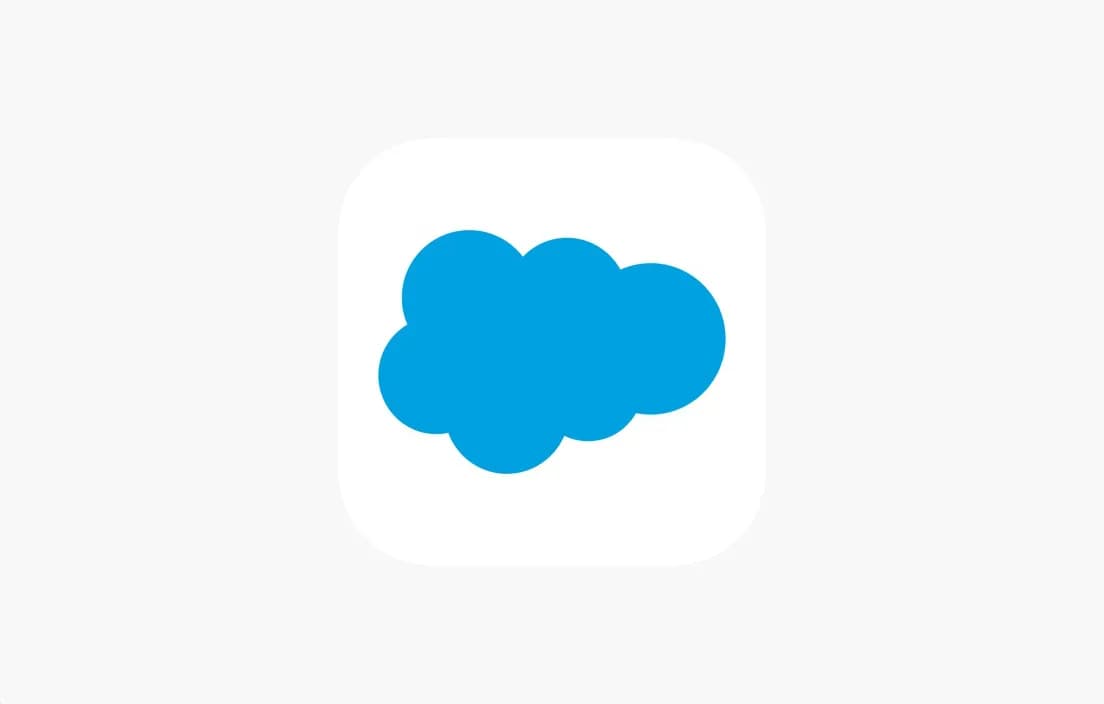 لوگوی Salesforce در کاتالوگ کارتین