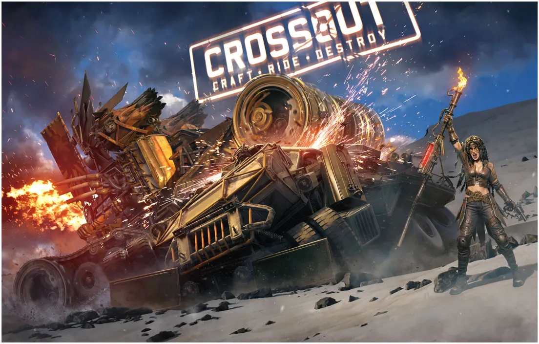 لوگوی Crossout در کاتالوگ کارتین