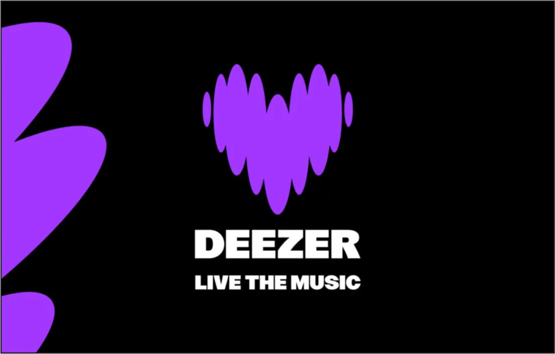 لوگوی Deezer Premium در کاتالوگ کارتین