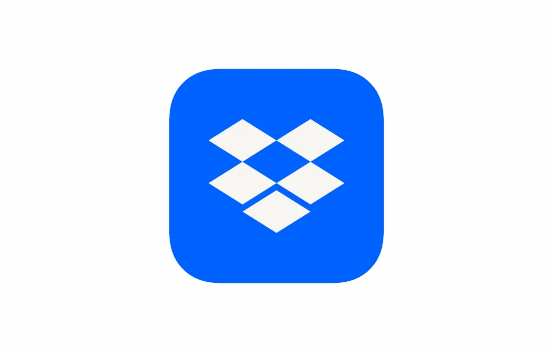 لوگوی Dropbox در کاتالوگ کارتین