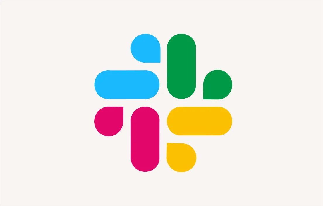 لوگوی Slack در کاتالوگ کارتین