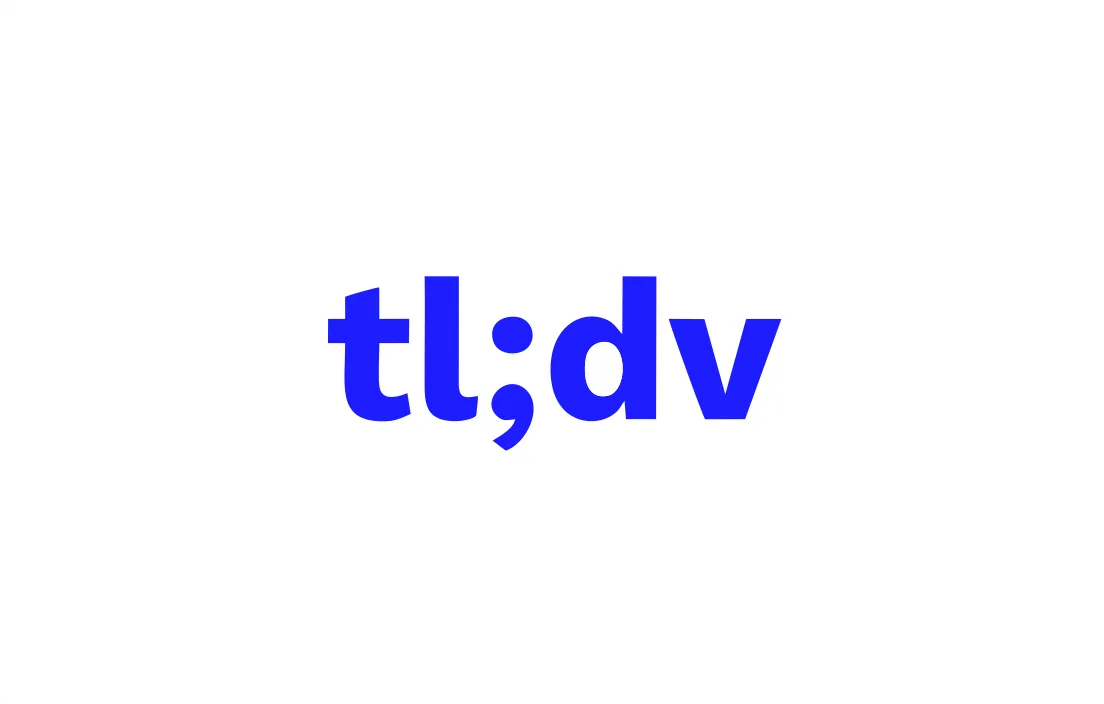 لوگوی Tl;dv در کاتالوگ کارتین
