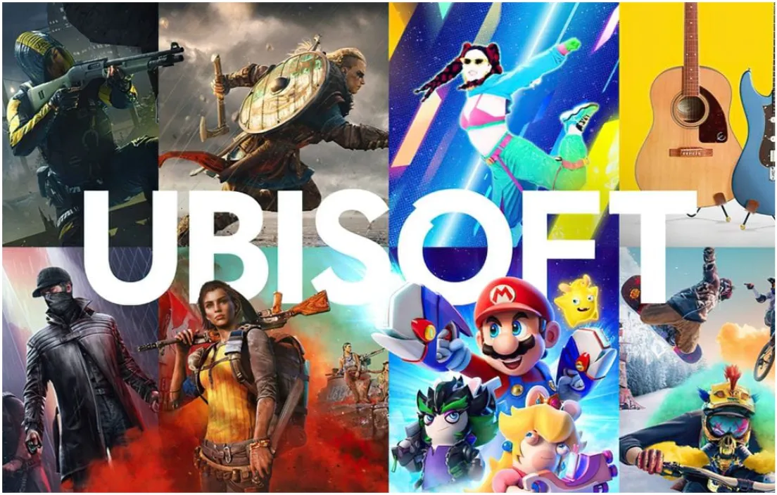 لوگوی Ubisoft در کاتالوگ کارتین